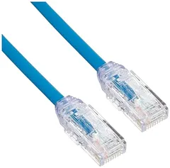 2023年最新】パンドウイット LANケーブル CAT6A 超極細 プロ仕様 2m 青