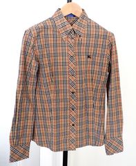 ✨ 【BURBERRY BLUE LABEL バーバリー ブルーレーベル 長袖シャツ】レディース✨