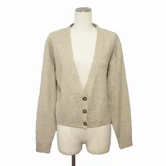 ギャップ GAP カーディガン ニット XS ライトベージュ