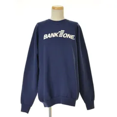 【FRUITOFTHELOOM】90s USA製 BANK ONE 企業長袖スウェット