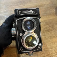 【ジャンク】Minoltaflex 二眼レフカメラ