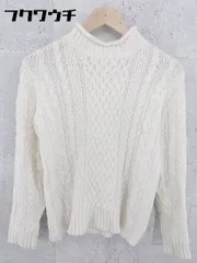 ◇ B:MING LIFE STORE by BEAMS ビームス 長袖 ケーブル ニット セーター アイボリー メンズ 【中古】 【1002800679140】