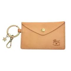 【ギフト対応可】イルビゾンテ IL BISONTE コインケース COIN CASE WITH KEYRING キーケース カードケース キーリング付 レザー 本革 ナチュラル 人気 ブランド おしゃれ 誕生日 記念 プレゼント ギフト 送料無料