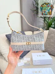 【今日WTO】Dior NEW ライトブルーモノグラムアームバッグ-WTO輸入2-NRF17