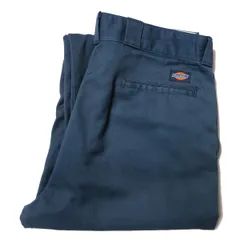 90s USA製 Dickies874 ネイビー フェード ワークパンツ 雰囲気 90s Dickies 874 ワークパンツ ディッキーズ ネイビー 35×30 USA