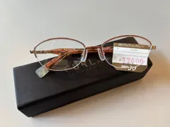 【店頭引き上げ品】FURLA　フルラ　メガネ＆ハードケース＆クロスのセット　未使用品です。軽量　チタン　チタニウム　個性　おしゃれ