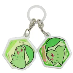 【メール便】ポケットモンスター レイングッズ アクリルマーカーチャームセット vol.2 チコリータ ポケモン アイアップ めじるしチャーム キャラクター グッズ 