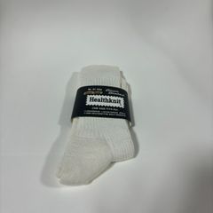 ヘルスニット　ソックス　靴下 Healthknit  SOCKS　日本製　新品　ホワイト