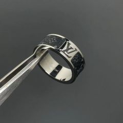 Louis Vuitton◇バーグ・モノグラム メダル 指輪 リングRR185