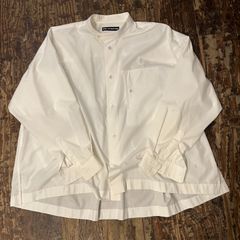 ISSEY MIYAKE MEN イッセイミヤケメン 長袖シャツ ME91FJ189 ホワイト size2【代官山04】