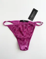 新品未使用　グッチ　ロゴ　GG ビキニ ブラック　S 関税送料込】GUCCI Sparkling Fake Logo Swimsuit 水着 (GUCCI