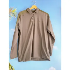 中古（目立った傷や汚れなし） 送料無料 NIKE ナイキ ハーフジップ ゴルフトップ サイズ M