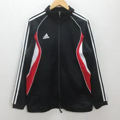 C■アディダス/adidas CLIMA365 トレーニングジャケットJKT ジャージ【O】黒/MENS/40【中古】■