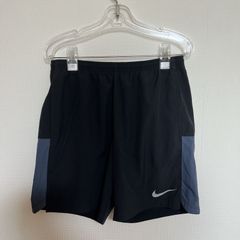 [ボトムス　短パン]4:ナイキ　NIKE ランニングパンツ　黒　L DRY FIT