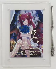 【中古】フォトフレーム・アルバム [単品] 夢月ロア ブロマイド付きアクリルフォトフレーム 「バーチャルYouTuber にじさんじ 夢月ロア 誕生日2023」