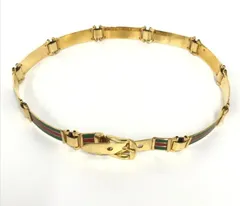 ⭐️美品⭐️GUCCI ゴールドバックル　オールドグッチ　70s ヴィンテージ 2025年最新】オールドグッチ ベルトの人気アイテム - メルカリ
