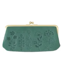 [ZUCCHERO] 財布 レディース 長財布 本革 薄型 がま口 日本製 ズッケロ 55432 [動画] グリーン