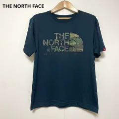 THE NORTH FACE ザノースフェイス カモフラージュロゴ Tシャツ M