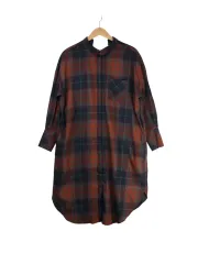 LEPSIM チェック シャツ ワンピース 25091624