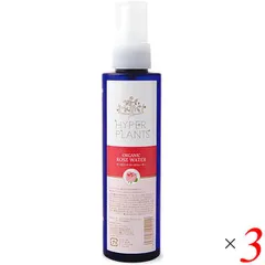 ハイパープランツ オーガニックフローラルウォーター ローズ 150ml 3本