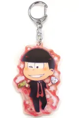 【中古】キーホルダー・マスコット(キャラクター) おそ松(今夜はサイコー!!!) 「おそ松さん MatsunoFamily デフォルメトレーディングアクリルキーホルダー」 アニメイトガールズフェスティバル2017グッズ