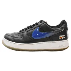 NIKE (ナイキ) ×KITH AIR FORCE1 LOW NY KNICKS キス エアフォース1ニューヨークニックス ローカットスニーカー ブラック US9 CZ7928-001のサムネイル