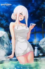 【中古】タペストリー 藍城満留 描き下ろしB2タペストリー 「Switchソフト 恋にはあまえが必要です」 メロンブックス購入特典