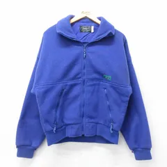 S/古着 長袖 フリース ジャケット メンズ 青 ブルー 25jan24 中古 アウター