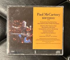希少USプロモ盤CD Paul McCartney 「Birthday」 ポール・マッカートニー ビートルズ The Beatles
