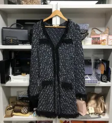 MAJE maje(マージュ) フリンジ ツイード ロング カーディガンのサムネイル