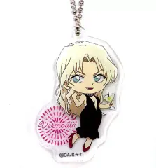 【中古】キーホルダー・マスコット(キャラクター) ベルモット 「名探偵コナンカフェ2019 アクリルキーホルダー」