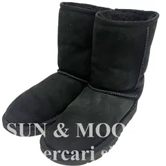 UGG アグ ムートンブーツ 24cm ブラック 黒 レディース