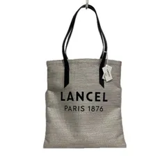 ランセル　A12428　ベージュ×ブラック　バッグ　トートバッグ　レディース　美品