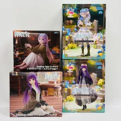 葬送のフリーレン Desktop Luminasta フリーレン フェルン ルームウェア 花畑 フィギュア 4体 まとめ セット / FRIEREN プライズ