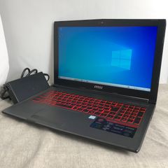ジャンク ゲーミングノートPC MSI GV62 7RE i7 GTX1050Ti - メルカリ