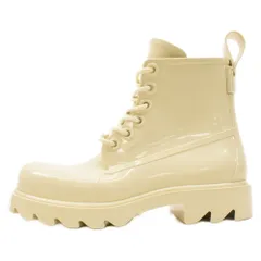 105センチ全高BOTTEGA VENETA (ボッテガヴェネタ) Stride Ankle Boots Shinny Rubber ...