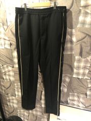 fit MIHARA YASUHIRO フィットミハラヤスヒロ Waffle Track Pants トラックパンツ サイズ46 ブラック　FK