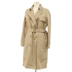 【中古】マッキントッシュフィロソフィー MACKINTOSH PHILOSOPHY ポリエステル ライナー付き トレンチコート カーキベージュ【サイズ38】【レディース】