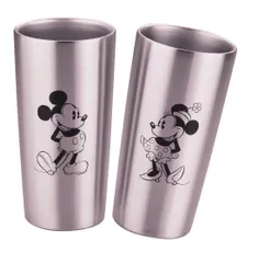 ディズニー ステンレス真空タンブラーセット（ミッキー&ミニー）440ml
