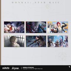 崩壊：スターレイル・公式　PET 色紙（君との思い出）雲の五騎士　刃　アベンチュリン　景元＆イゴール　椒丘　ブートヒル