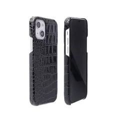 abbi SIGNATURE LIPARI イタリアンレザーバックカバー for iPhone 13 mini ブラック ABS21792i13MNBK