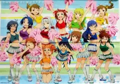 【中古】タペストリー(大型) 集合(チアガール) タペストリー 「一番くじきゅんキャラわーるど アイドルマスター」 A賞