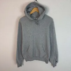 Champion チャンピオン プルオーバーパーカー 無地 シンプル グレー Sサイズ メンズ 古着 ストリート スポーツMIX　シティーボーイ