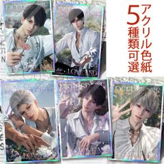 恋と深空 春から花へ捧ぐ シン セイヤ ホムラ レイ マヒル アクリル色紙 きれいめ Love and Deepspace Caleb Rafayel Xavier Sylus Zayne