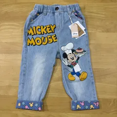 新品タグ付き◎リトシーディズニーデニムパンツ◎サイズ90