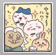 【中古】シール・ステッカー 集合(朝食) スマホに貼れるサイズのクリアステッカー 「ちいかわ なんか小さくてかわいいやつ」