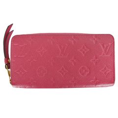 ルイ ヴィトン LOUIS VUITTON  ラウンドファスナー長財布 モノグラムアンプラント ジッピーウォレット