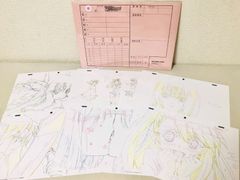 미개봉 프리즈마☆일리야 츠바이! 복제 원화 세트 A 애니메이션화 10주년 기념