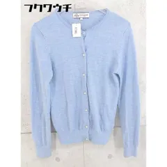 ◇ B:MING LIFE STORE by BEAMS ビームス 長袖 ニット カーディガン サイズL ブルー系 レディース 【1104150009001】のサムネイル