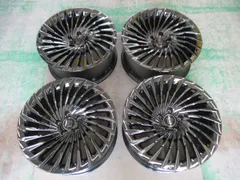 210クラウン純正スパッタリング　タイヤバリ山　中古良品 4本 会社宛 送料無料 18×8J トヨタ 純正 クラウン 210系